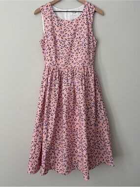 Tulip B Pink Sleeveless Midi Dress